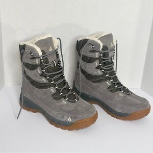 NWOT Vasque Woman’s Insulated Winter Snow Boot Leather Upper Gorpcore Size 8